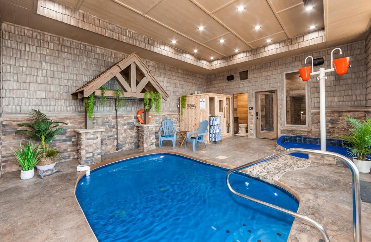 Splash Mountain Pool Hot Tub Theater Game Room Сев'єрвілл Екстер'єр фото